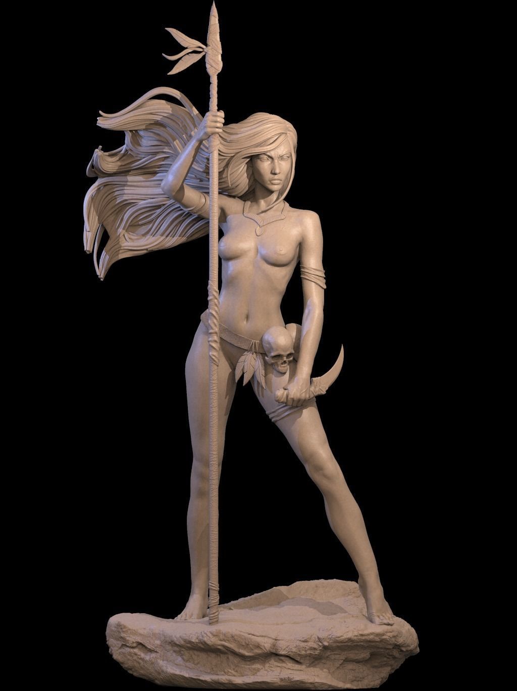 Pocahontas NSFW 3D Print 3D print model_3