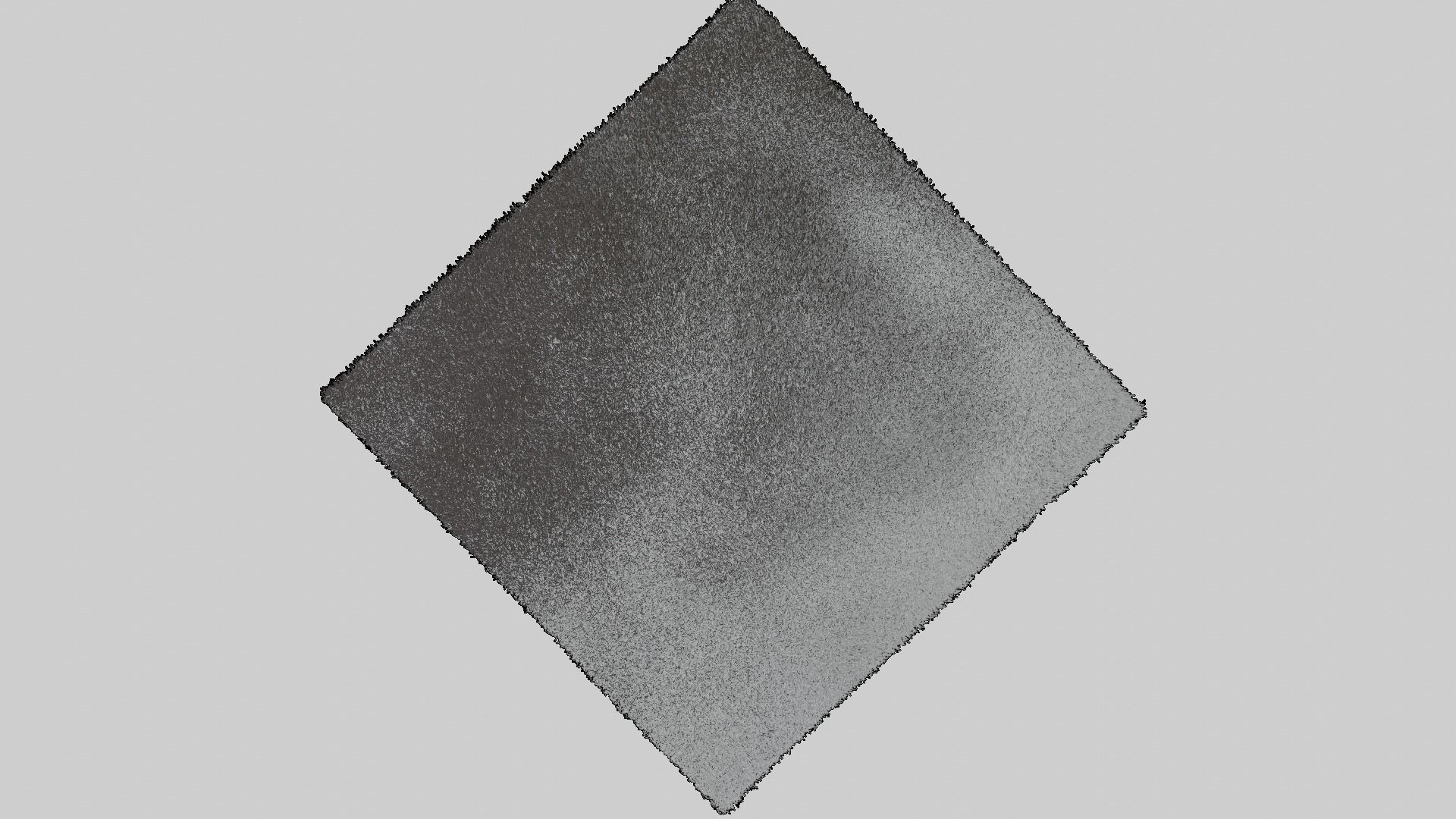 procedural field grass Low-poly 3D model_5