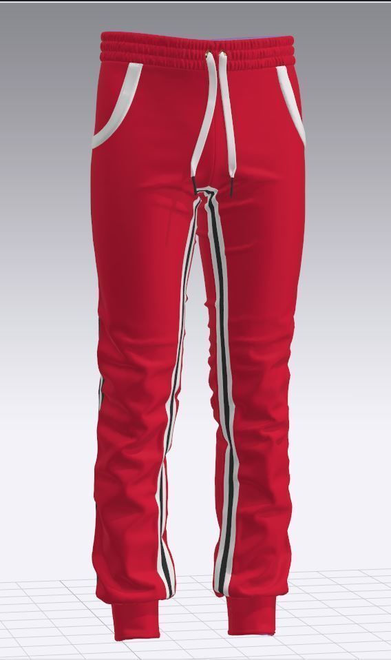 5 Hoodies and Sweatpants  Video Tutorial  CLO OBJ Vol02 3D model_12