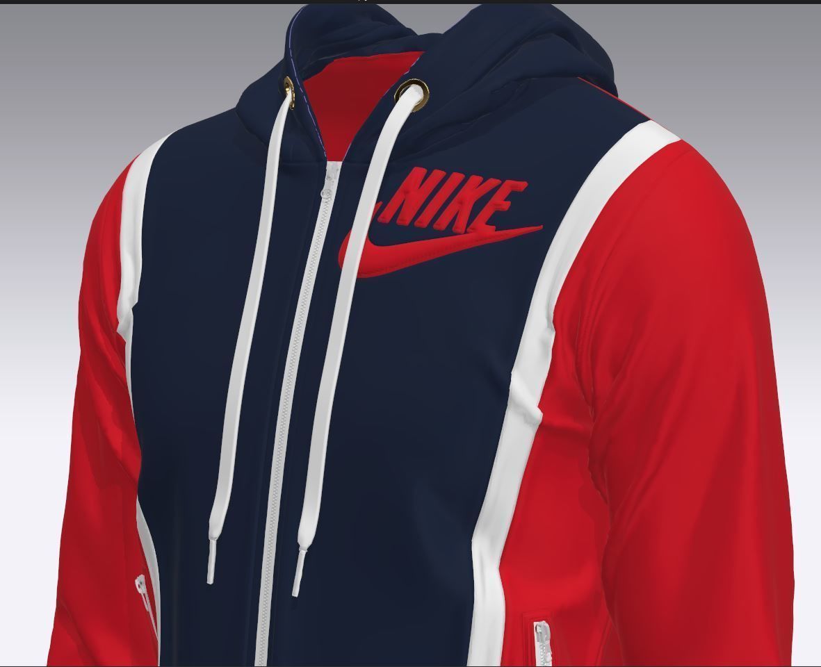 5 Hoodies and Sweatpants  Video Tutorial  CLO OBJ Vol02 3D model_9