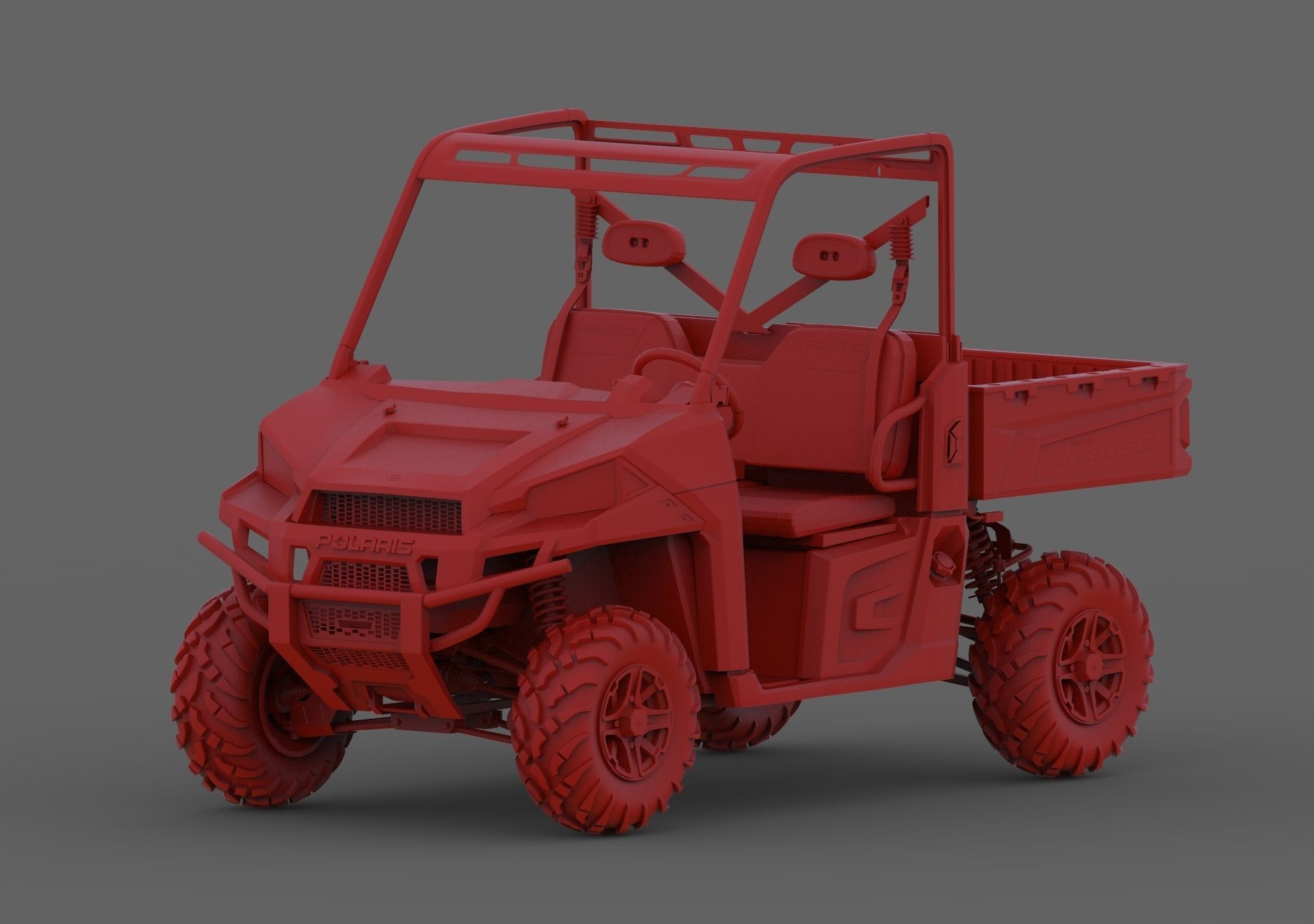 POLARIS RANGER 2019 3D model 3D printable | CGTrader