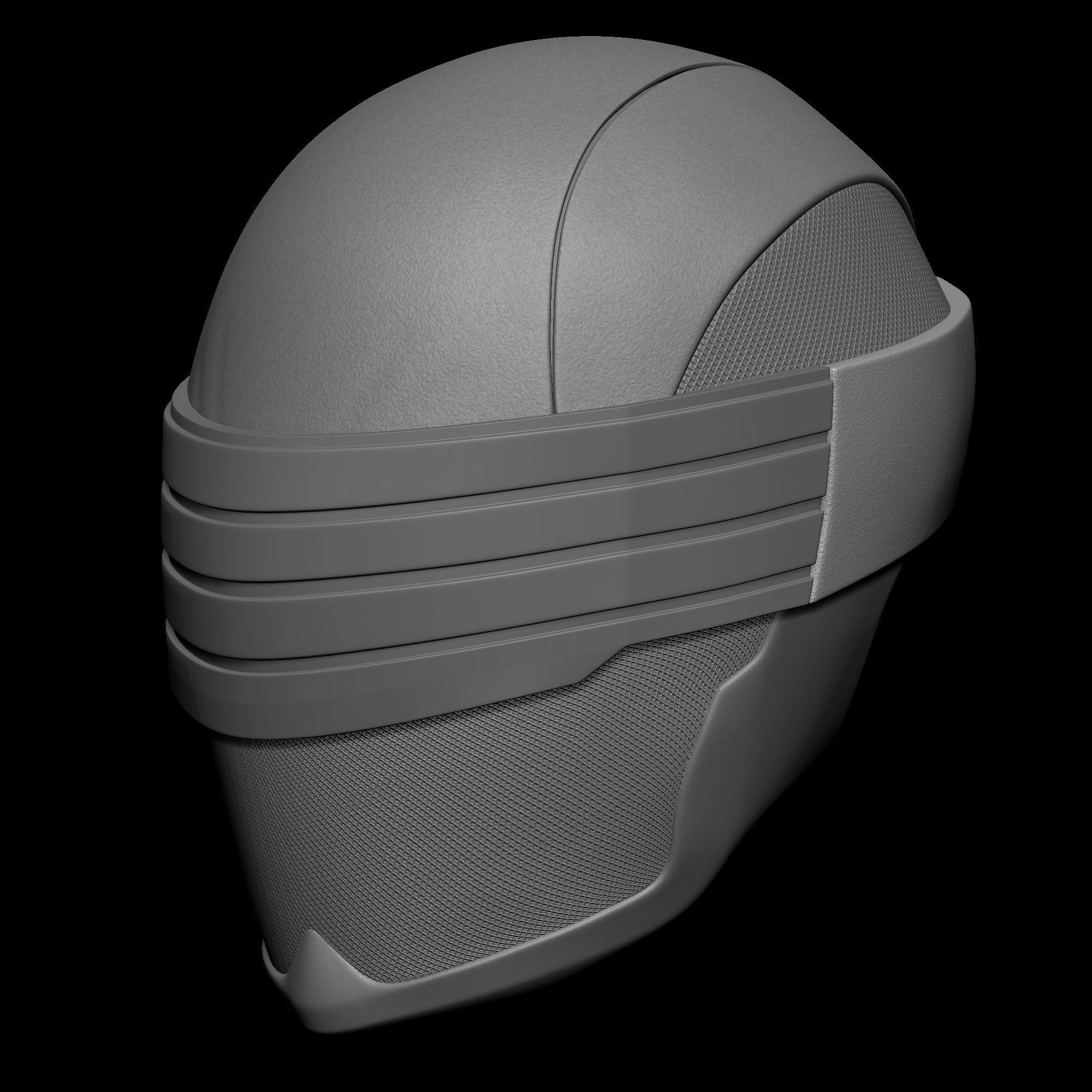 Snake Eyes Helmet  3D model_8