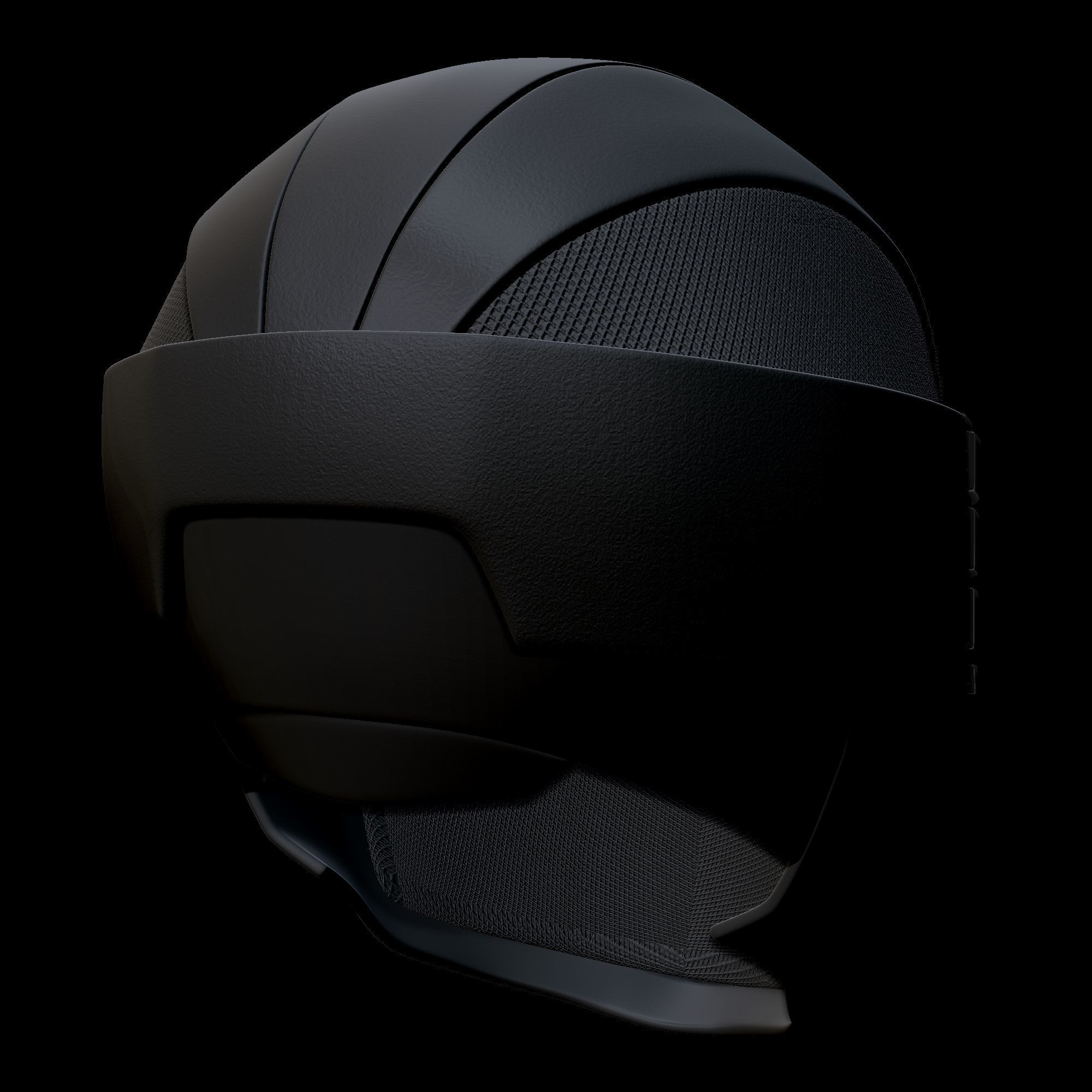 Snake Eyes Helmet  3D model_4