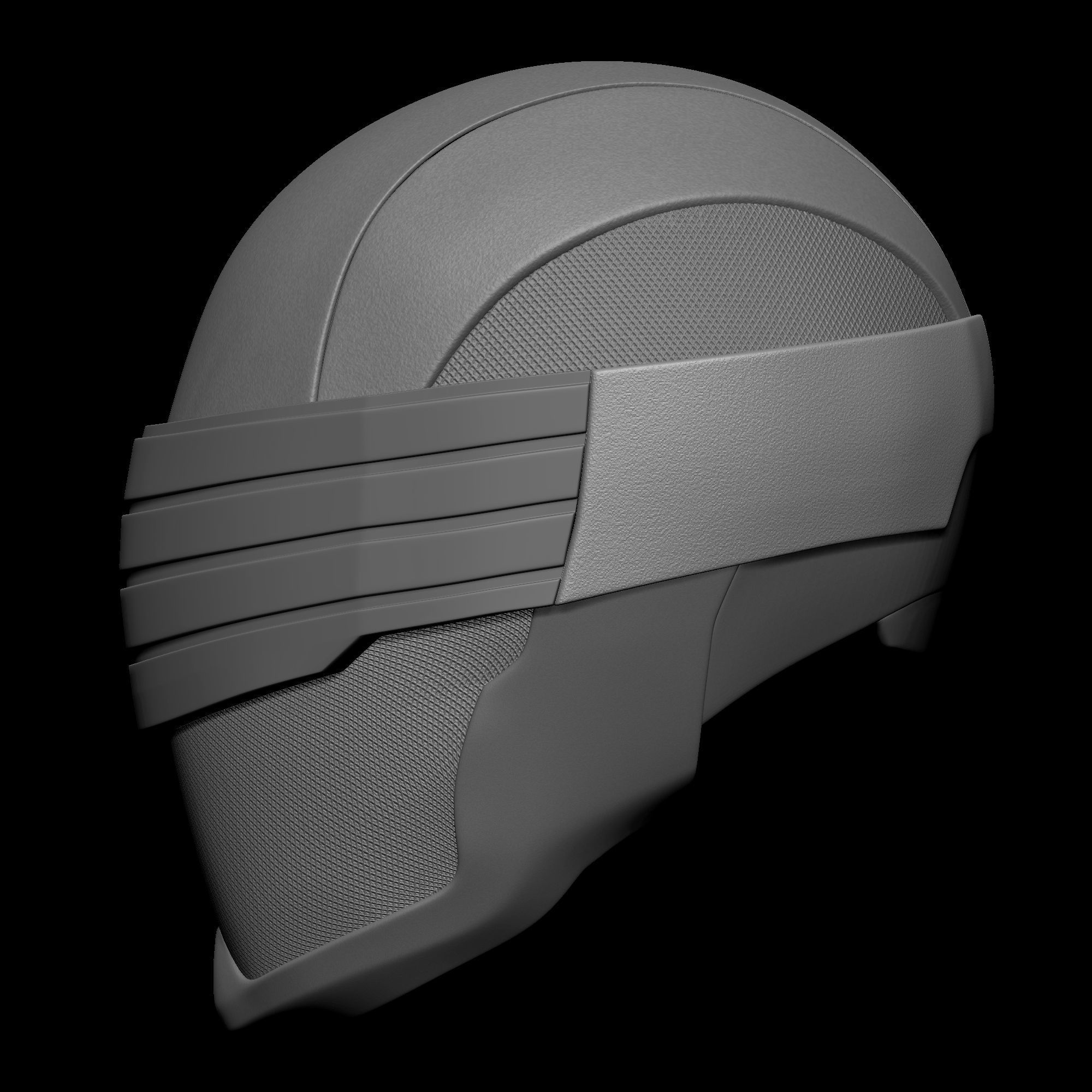 Snake Eyes Helmet  3D model_7