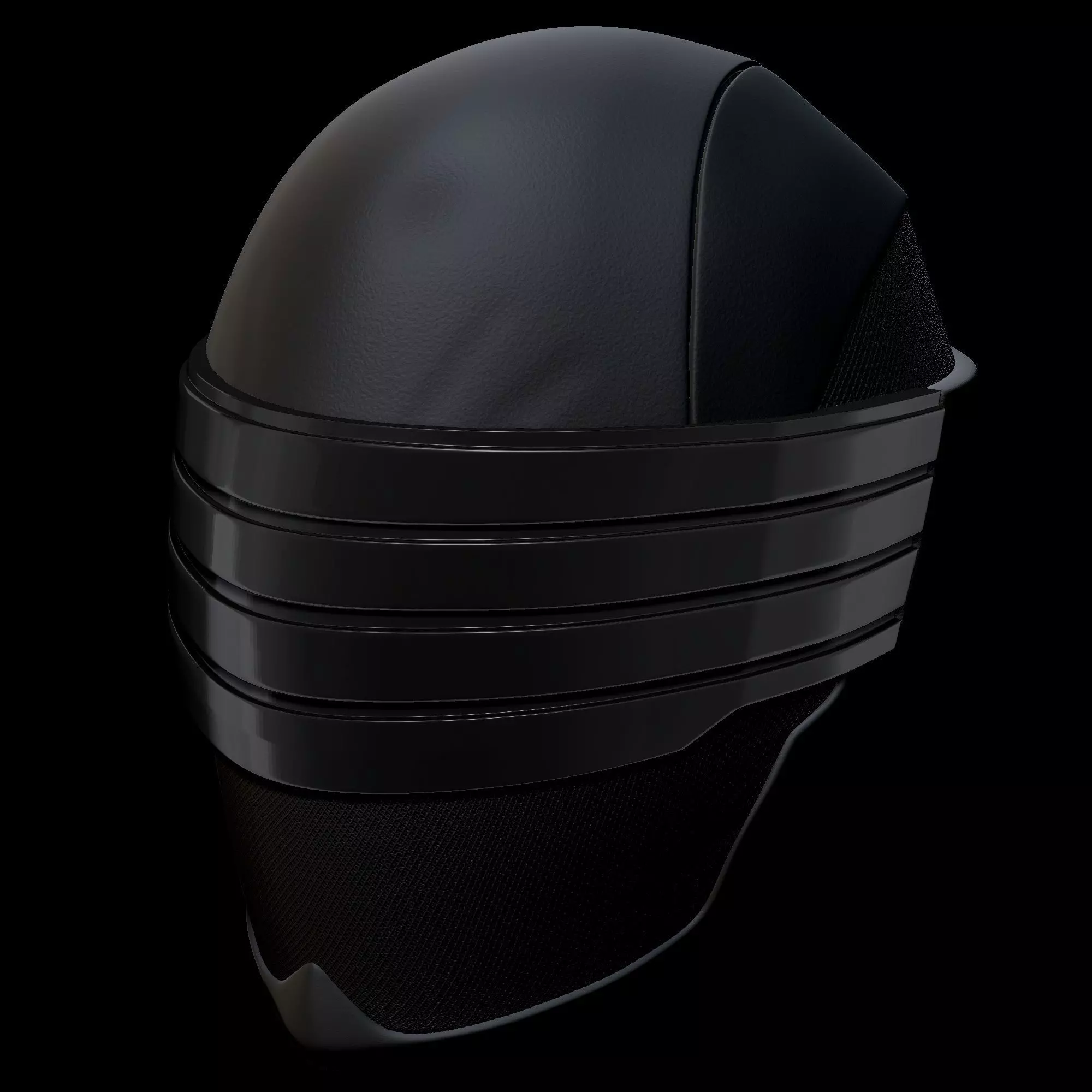 Snake Eyes Helmet  3D model_0