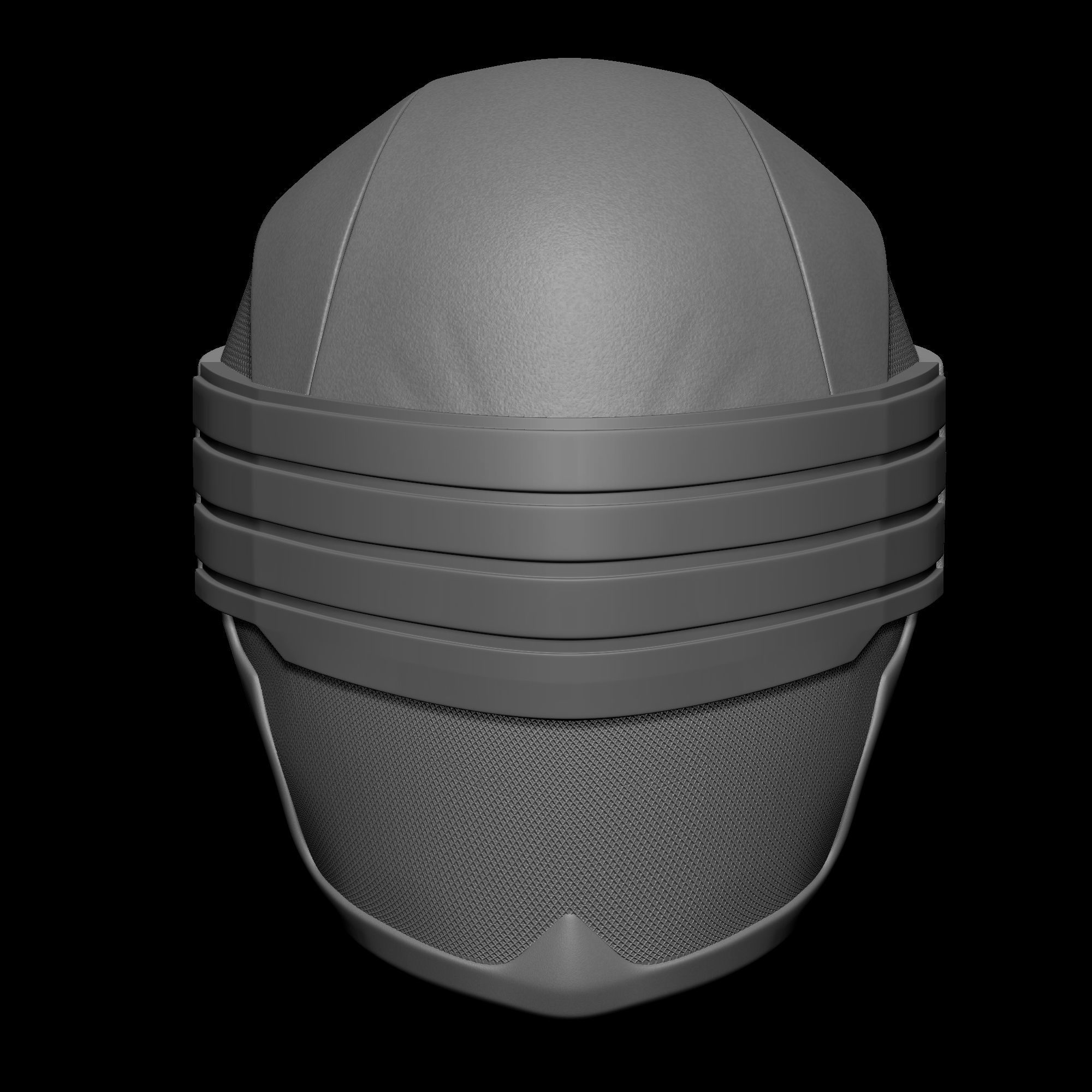 Snake Eyes Helmet  3D model_6