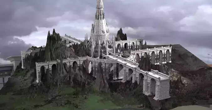 Narnia Mountains Castle 3 