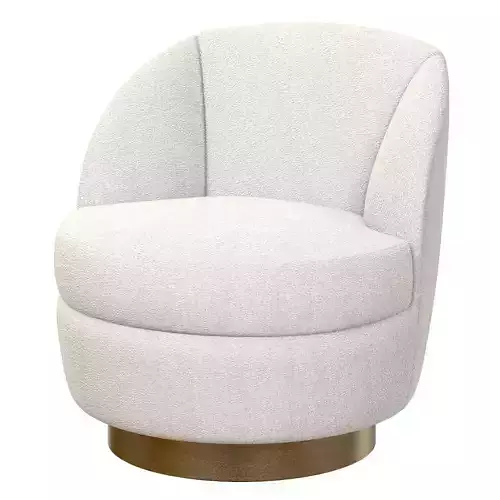 Milo Baughman Swivel Lounge Chair