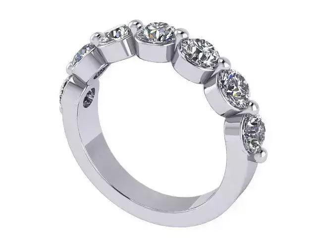 Round Diamond Band