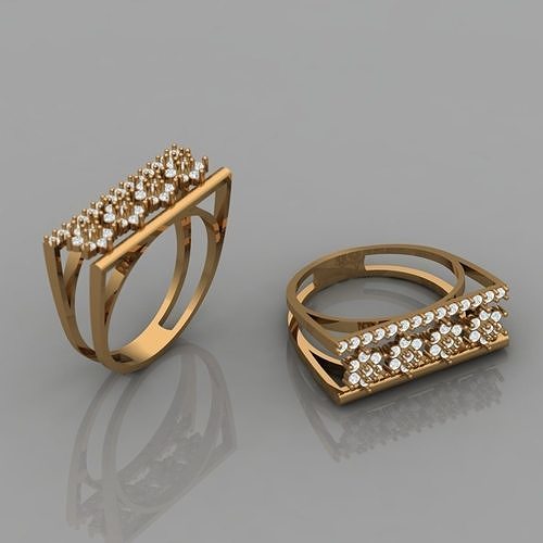 daisy ring Free 3D print model
