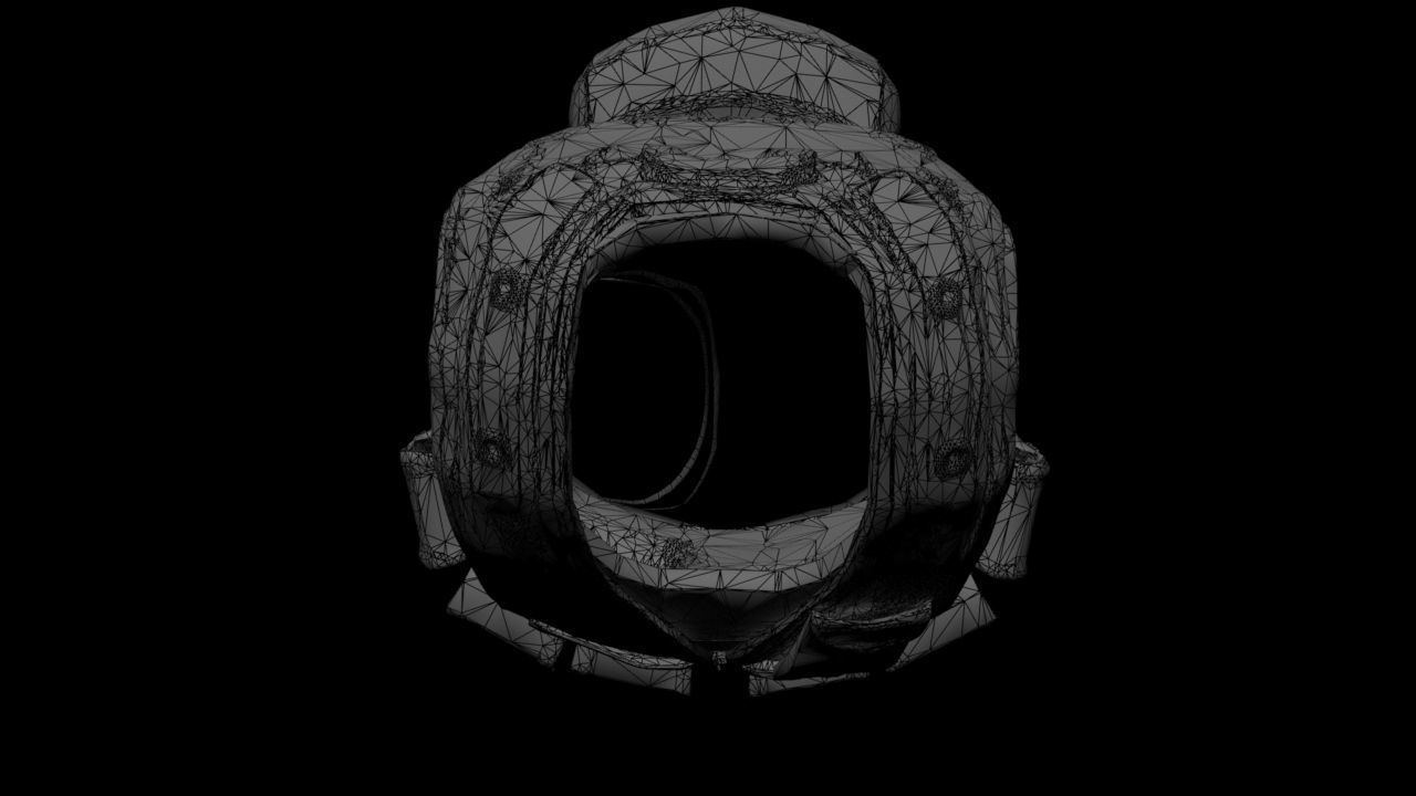 Black Hawk Down Vest 3D model_10