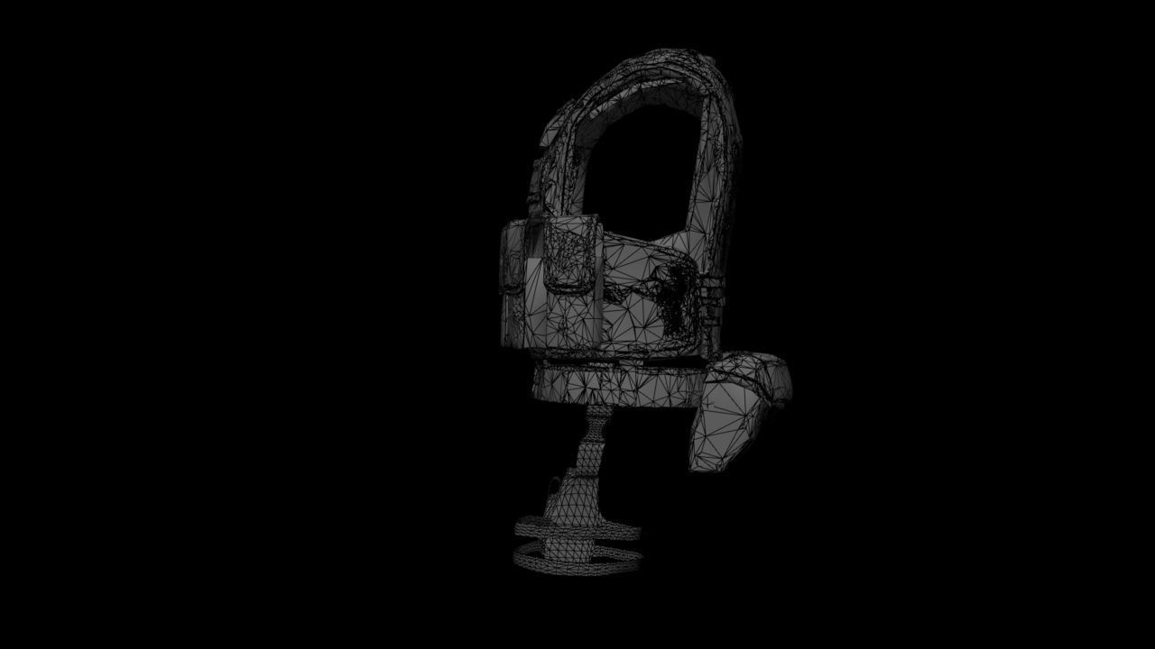 Black Hawk Down Vest 3D model_8
