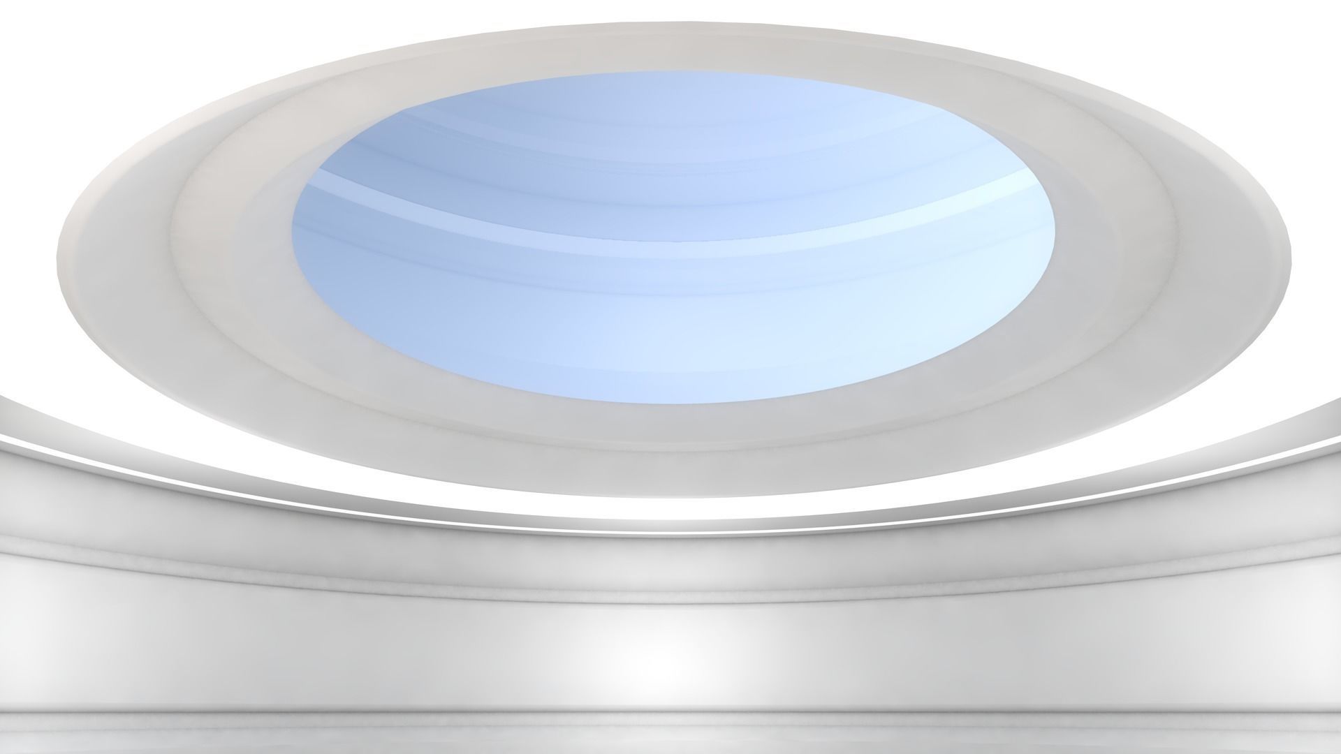 Sci Fi Room Low-poly 3D model_1