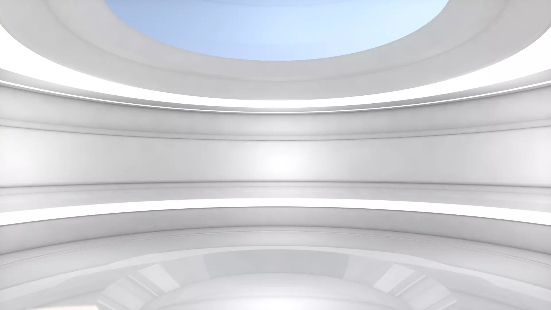 Sci Fi Room Low-poly 3D model_0