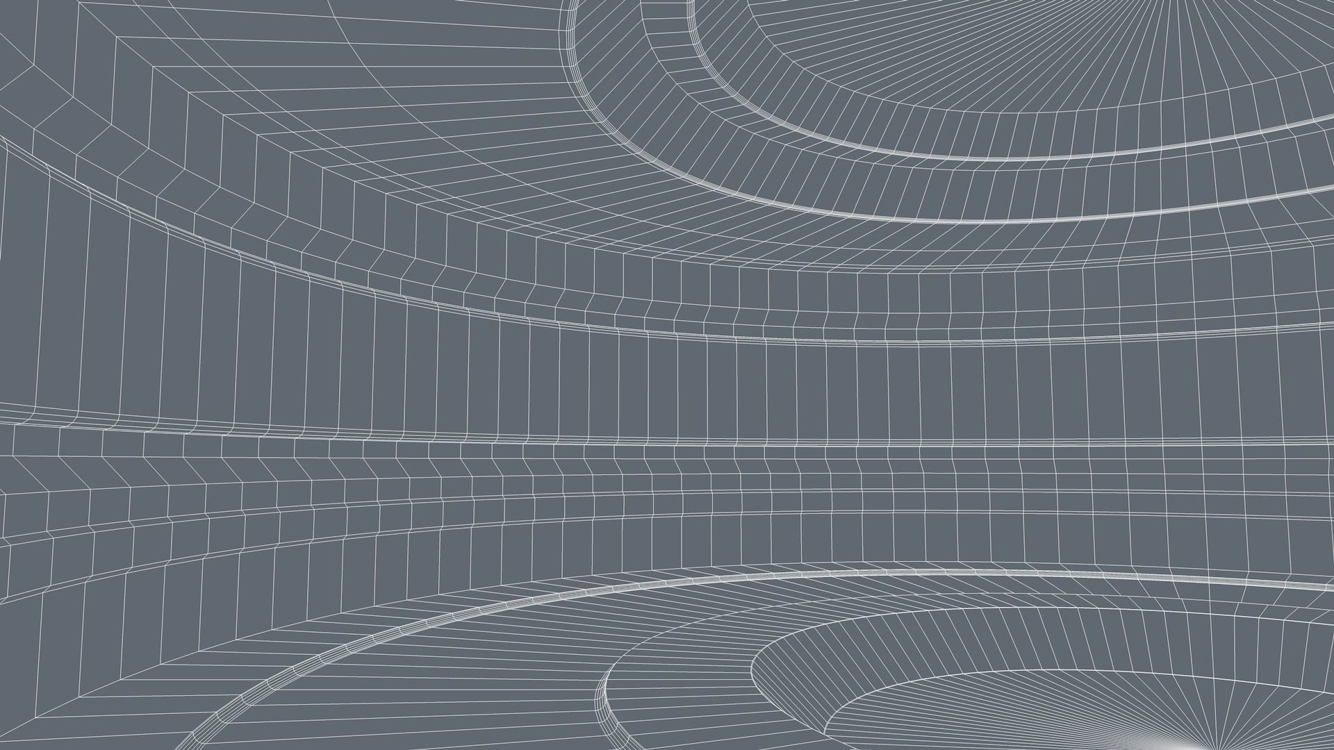 Sci Fi Room Low-poly 3D model_9