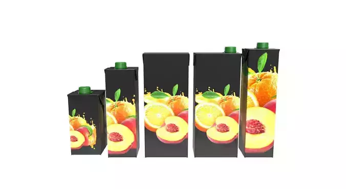 Juice cardboard boxs packaging