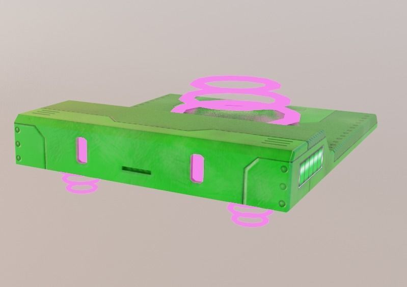 Low-poly robots toy robot wearing helmet Low-poly 3D model_4