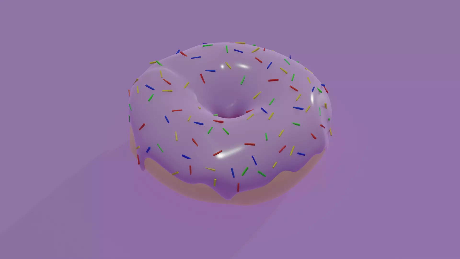 Dount donut 3D model_0