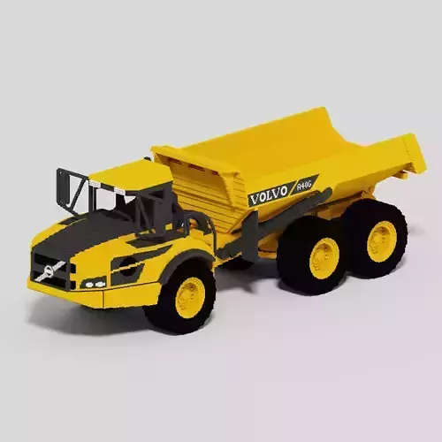 Voxel Volvo A40G Dumper Truck