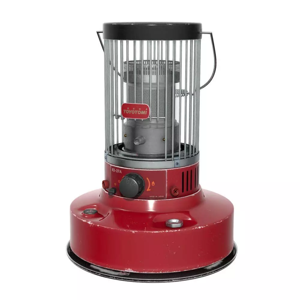 Toyotomi KS-27A Heater Low-poly 3D model_0