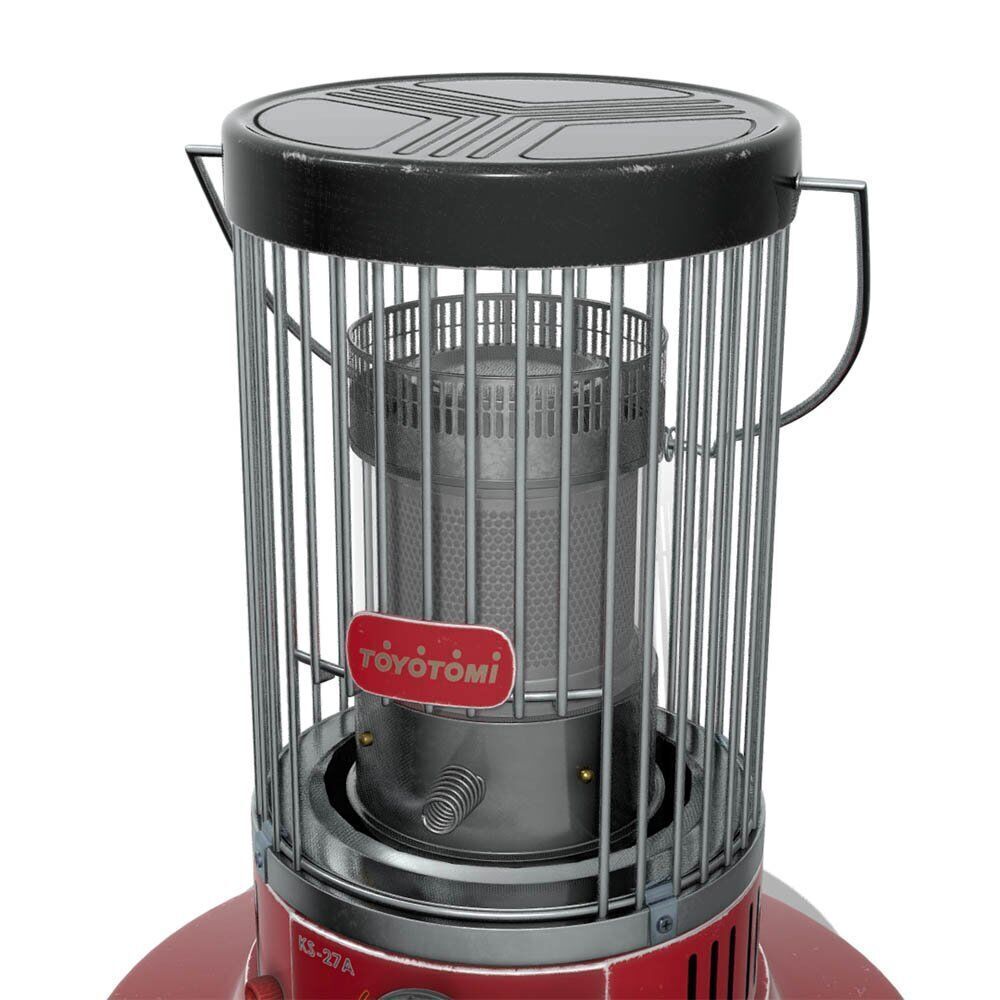 Toyotomi KS-27A Heater Low-poly 3D model_3