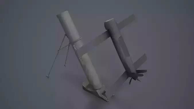 Switchblade 300 UAV Low-poly 3D model