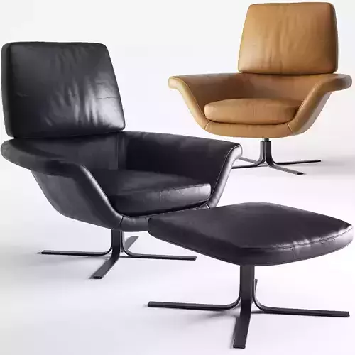 Blake Soft Armchair 3D model