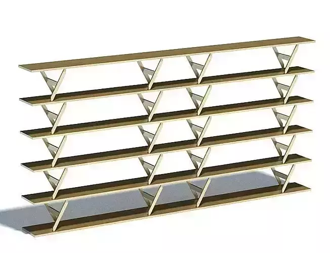 Modern Style Shelving Unit