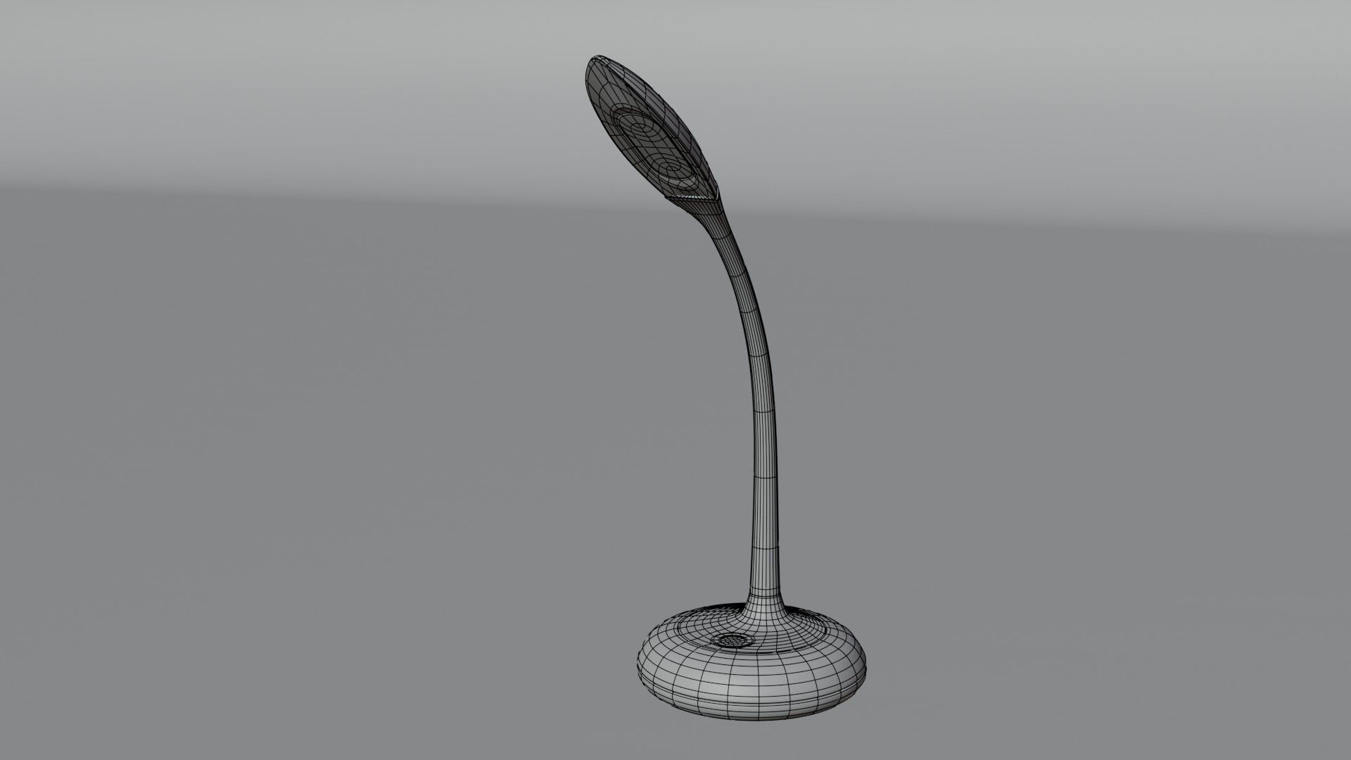 Table lamp with night light 3D model_6
