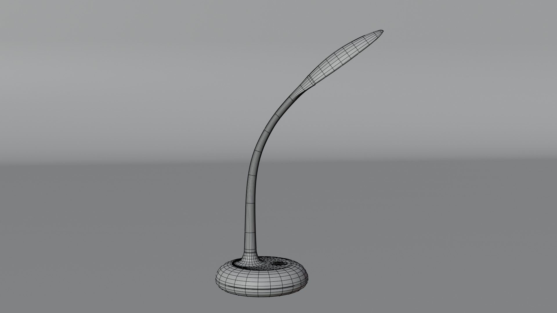 Table lamp with night light 3D model_9