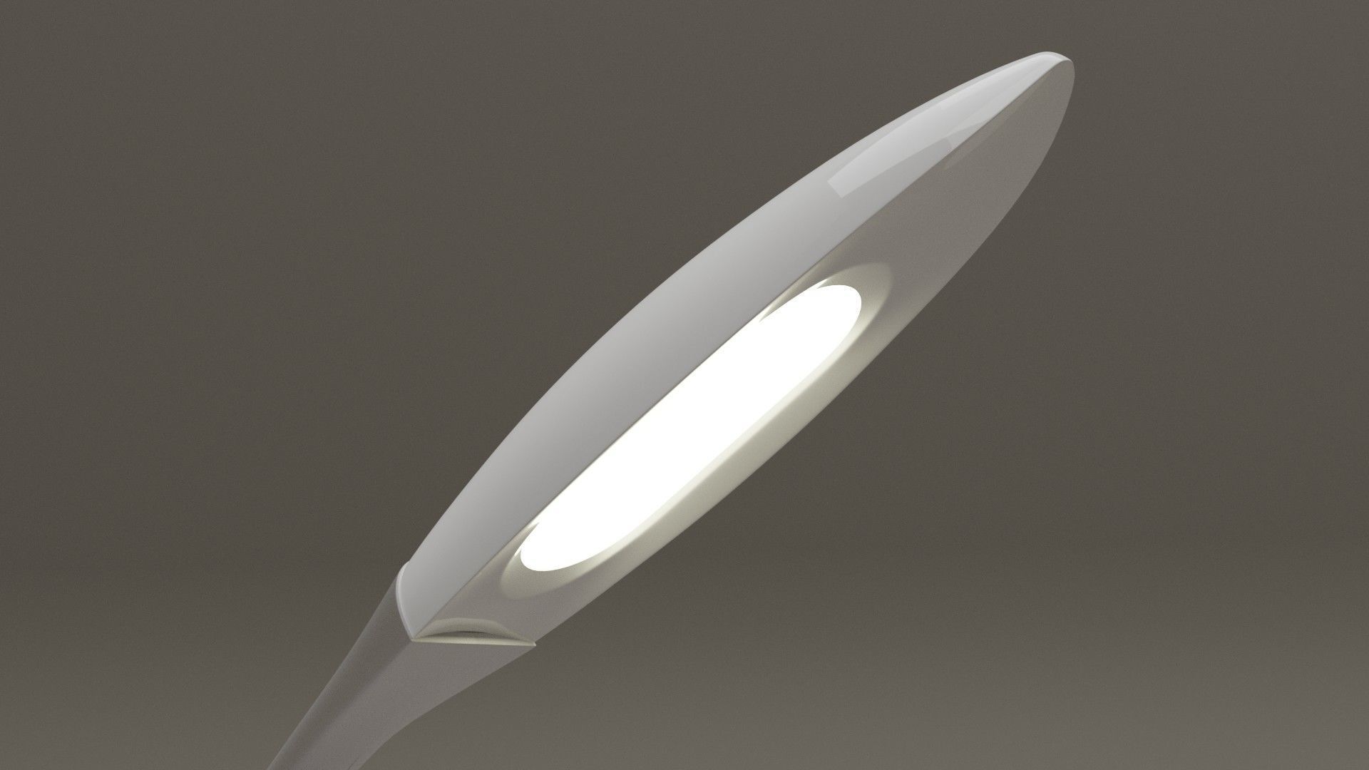 Table lamp with night light 3D model_3