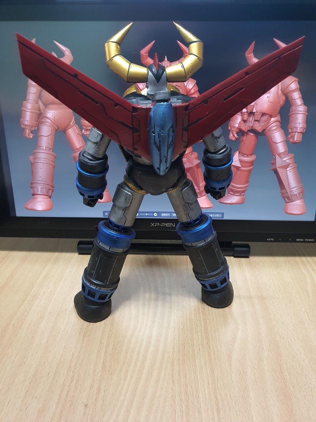Gaiking Super Robot 3D print model_2
