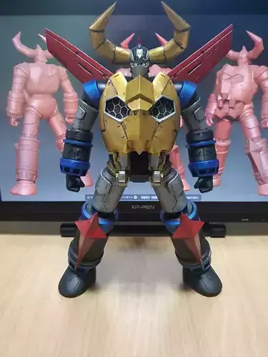 Gaiking Super Robot 3D print model