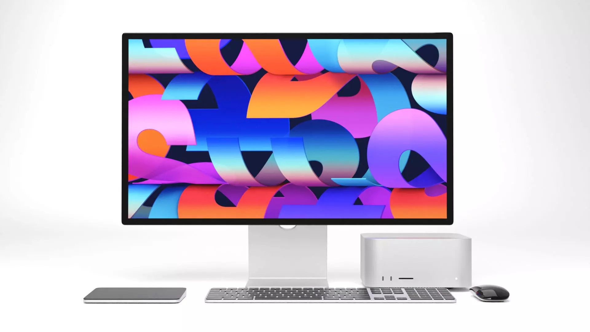 27-inch 5K Retina display full set 3D model