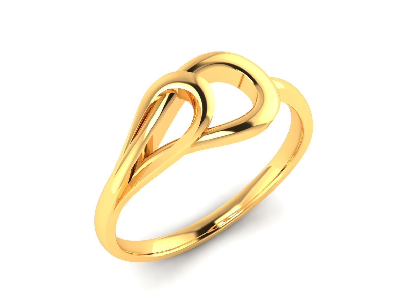 Solitaire Ring 3DM STL OBJ FBX Render Details 3D print model_1