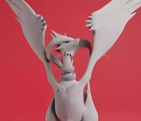 Pokemon Reshiram 3D print