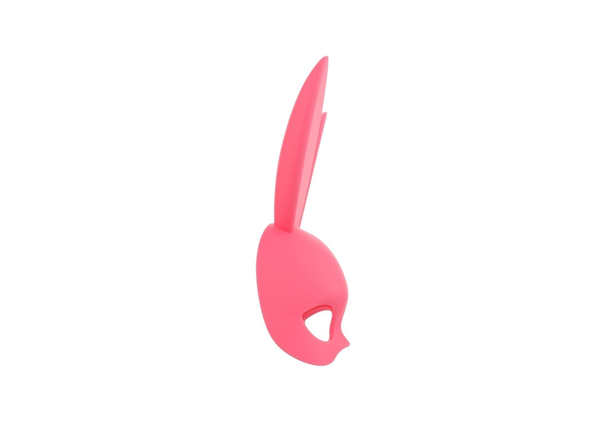 Prop107 Rabbit Mask 3D model_3