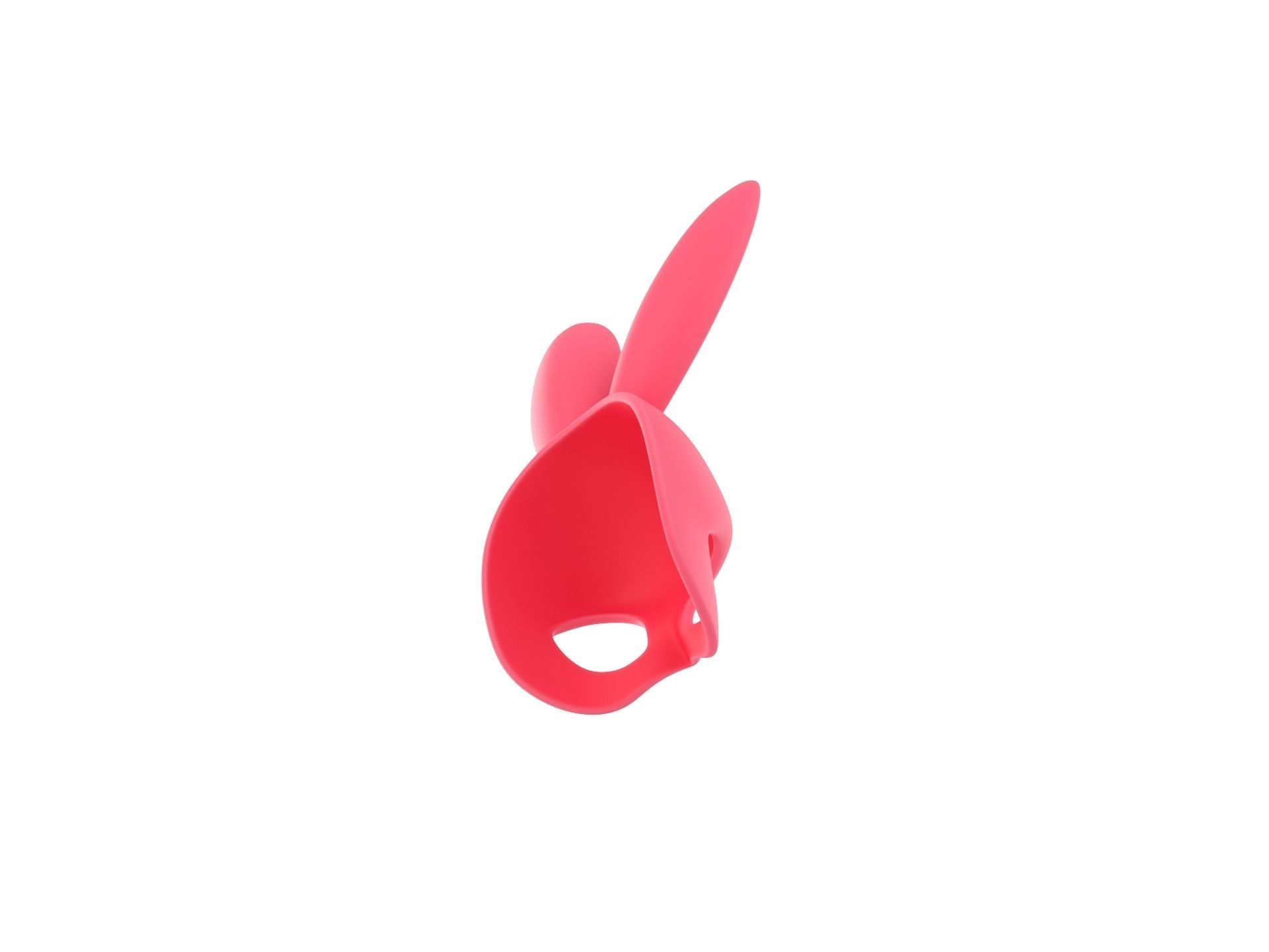 Prop107 Rabbit Mask 3D model_4