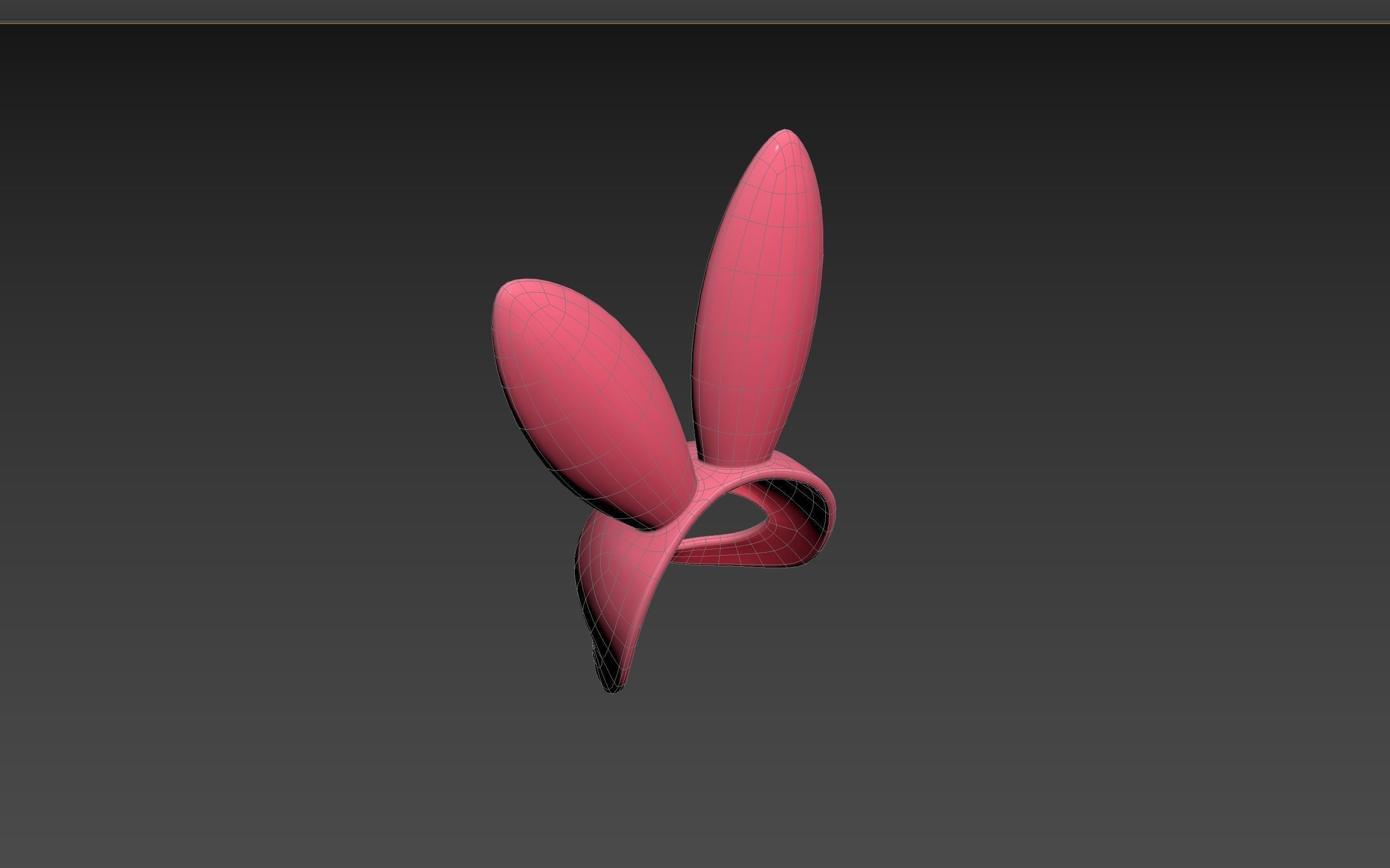 Prop107 Rabbit Mask 3D model_19