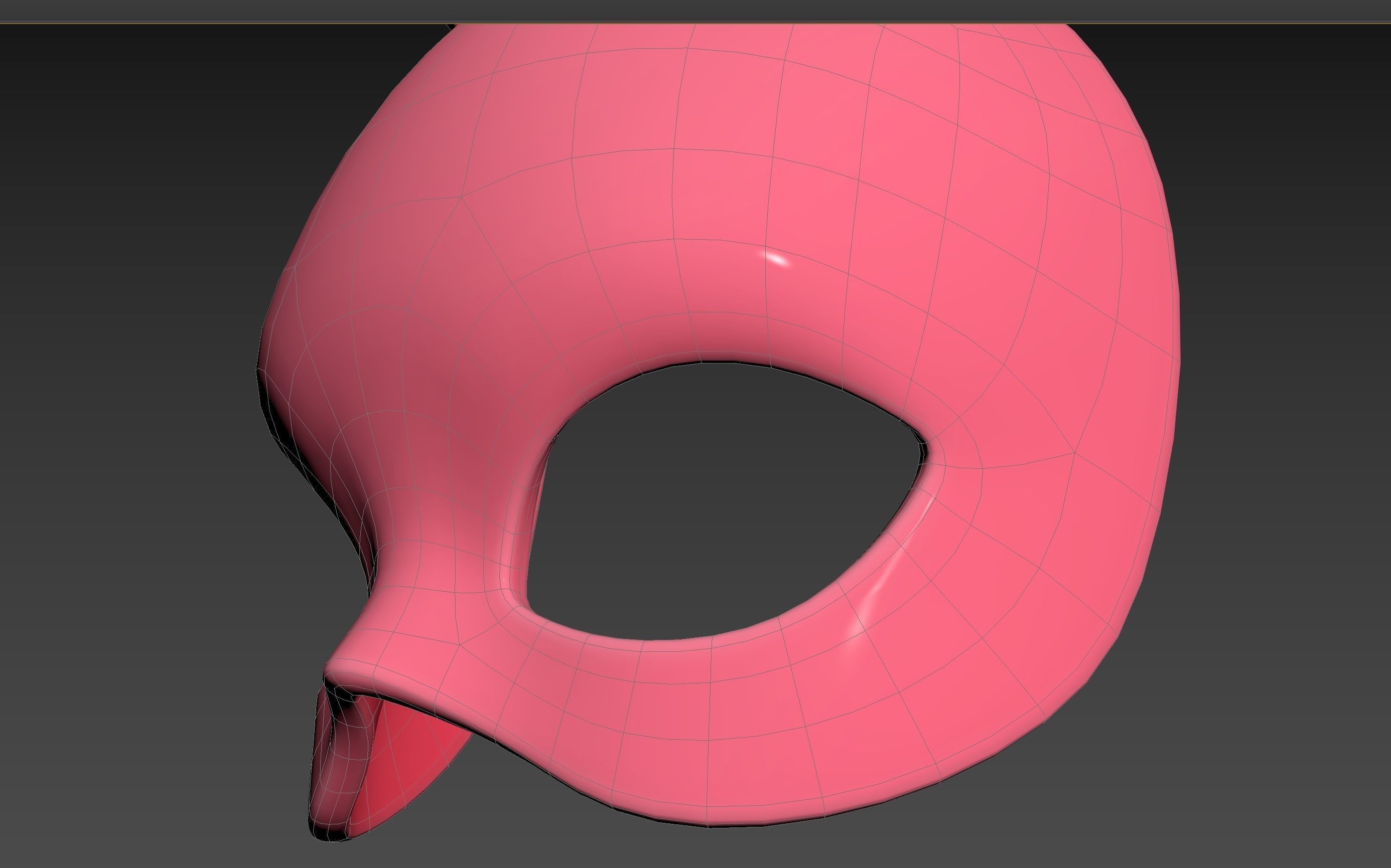 Prop107 Rabbit Mask 3D model_22