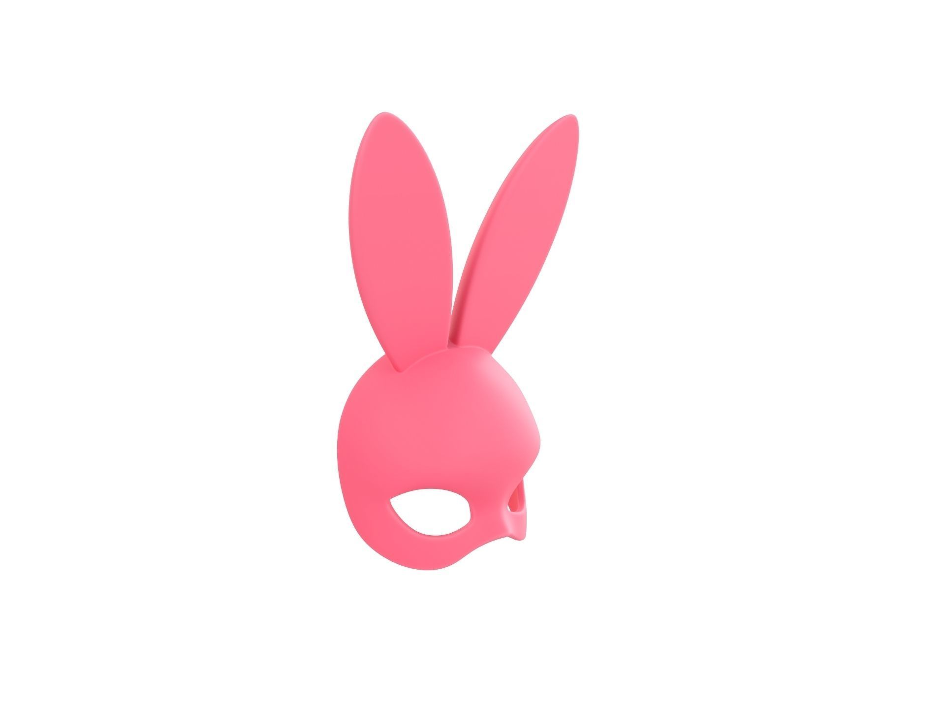 Prop107 Rabbit Mask 3D model_2