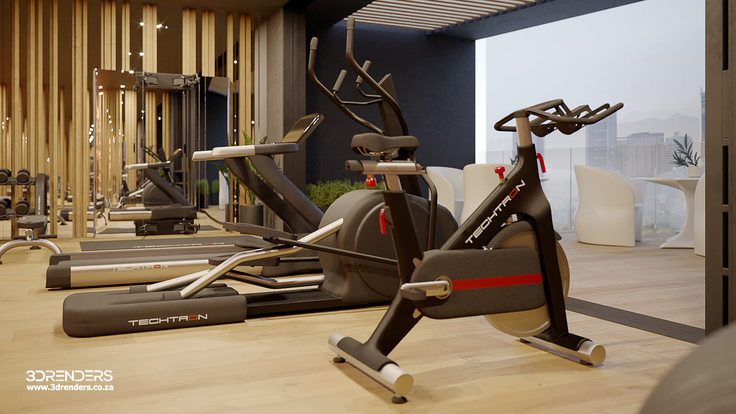 Corona - C4D Scene files - Gym 3D model_6