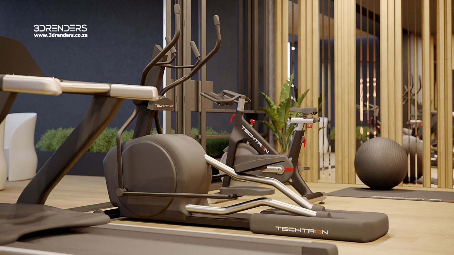 Corona - C4D Scene files - Gym 3D model_4