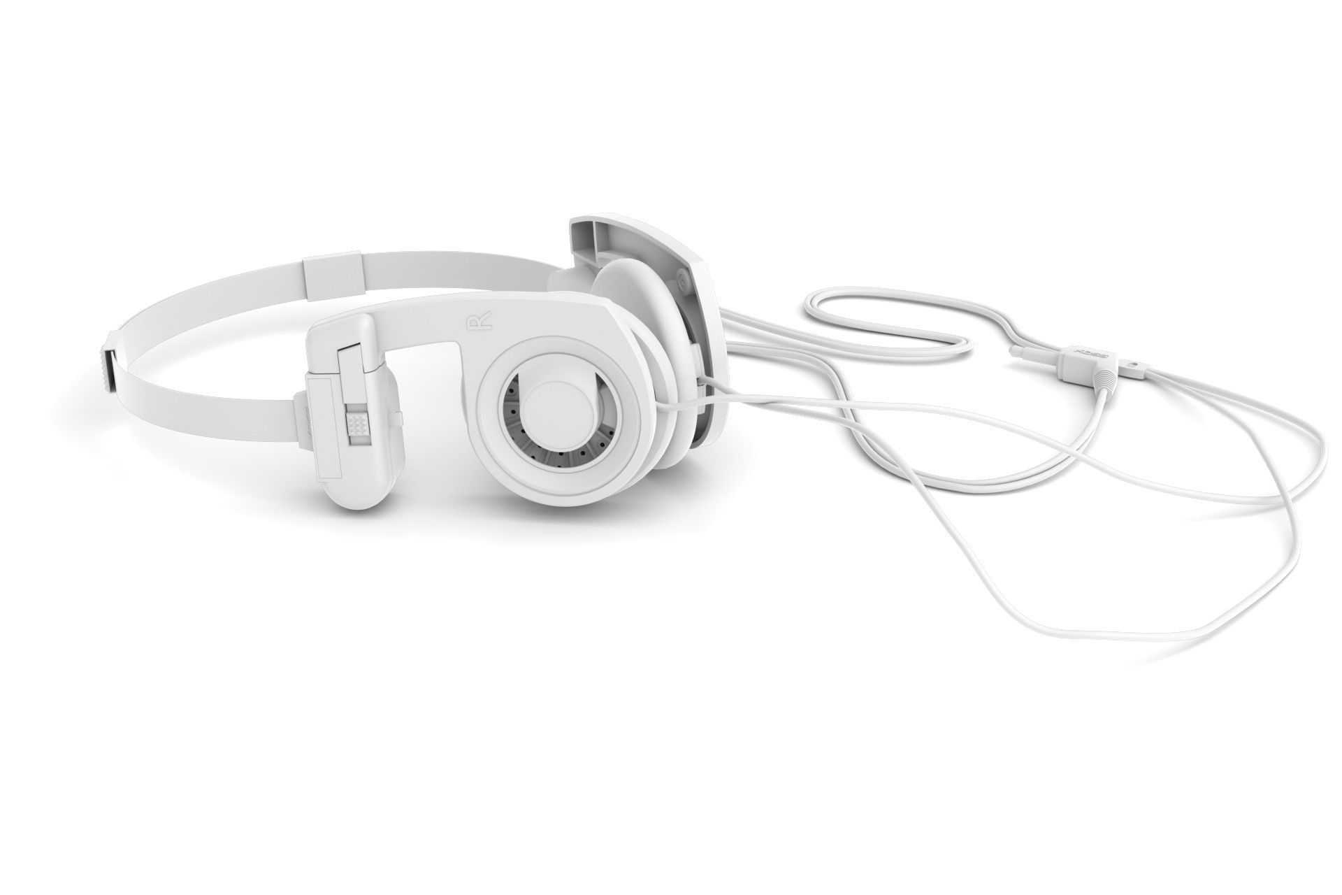 KOSS PortaPro headphones 3D model_12
