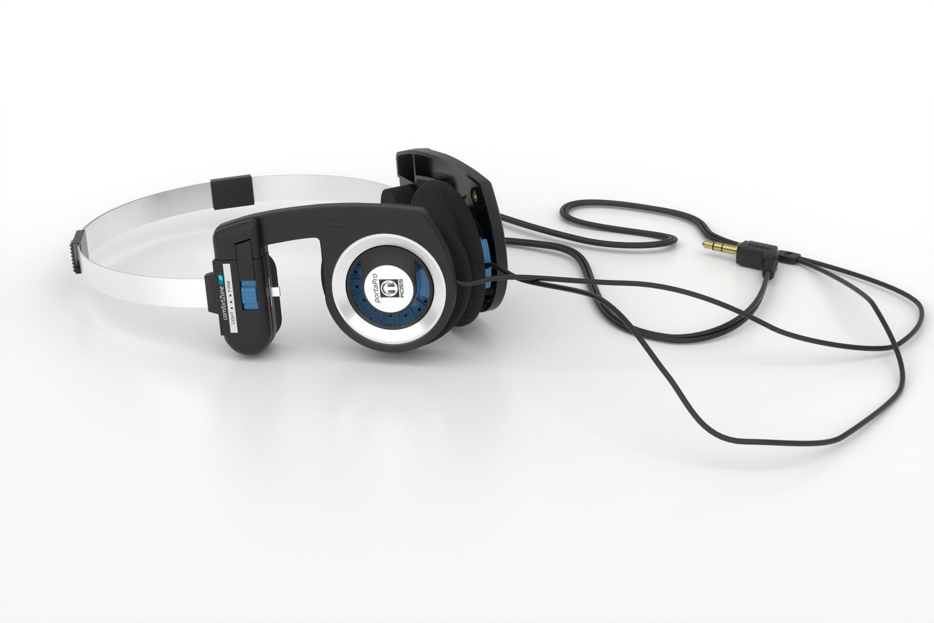 KOSS PortaPro headphones 3D model_7
