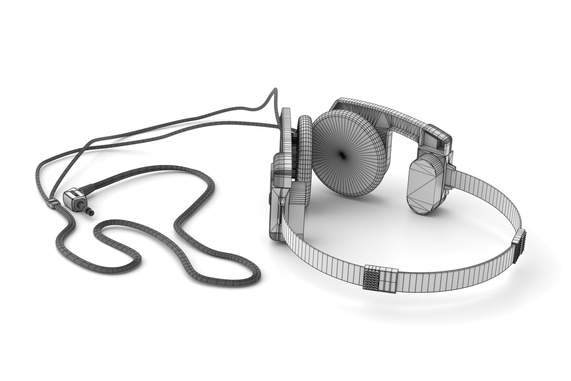 KOSS PortaPro headphones 3D model_18