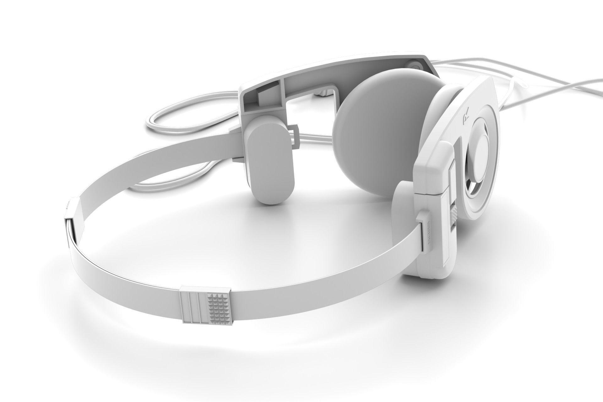 KOSS PortaPro headphones 3D model_10