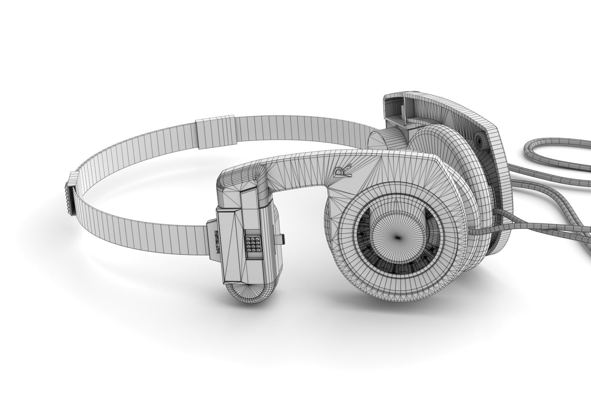 KOSS PortaPro headphones 3D model_14