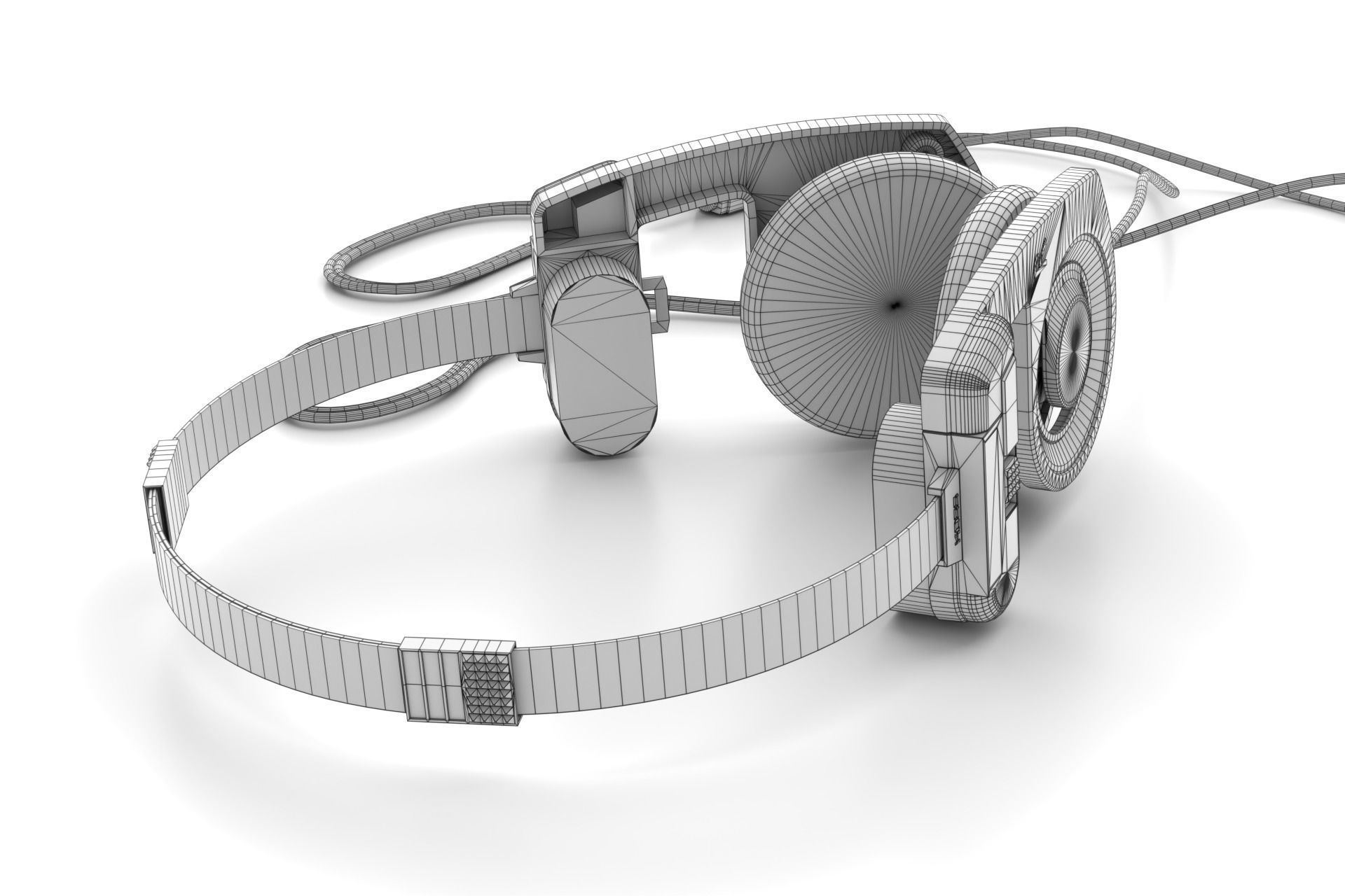 KOSS PortaPro headphones 3D model_15