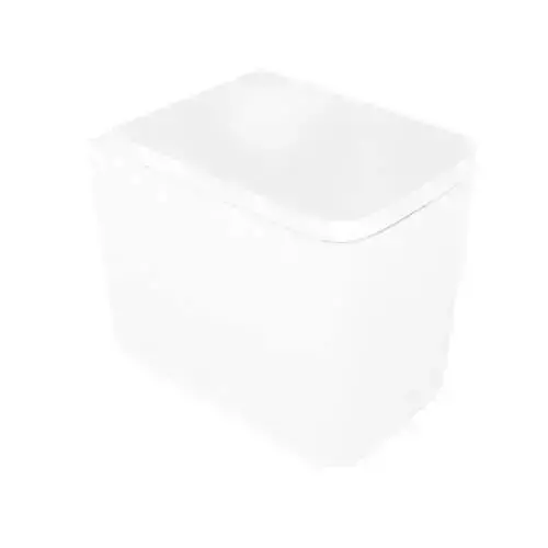 White Toilet Bowl 3D model